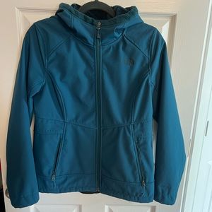 North Face soft shell jacket coat - ladies size medium